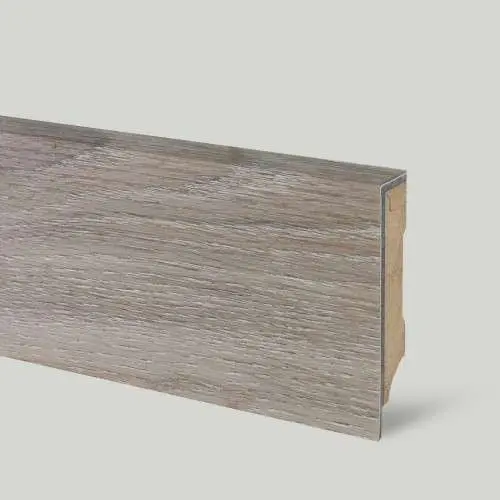 Виниловый плинтус FineFloor MDF Дуб Шер 1514/1414 (12,5 х 60 х 2400 мм)